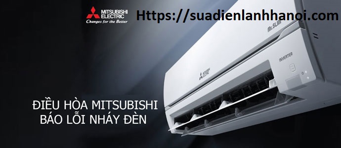 dieu-hoa-mitsubishi-nhay-den-lien-tuc